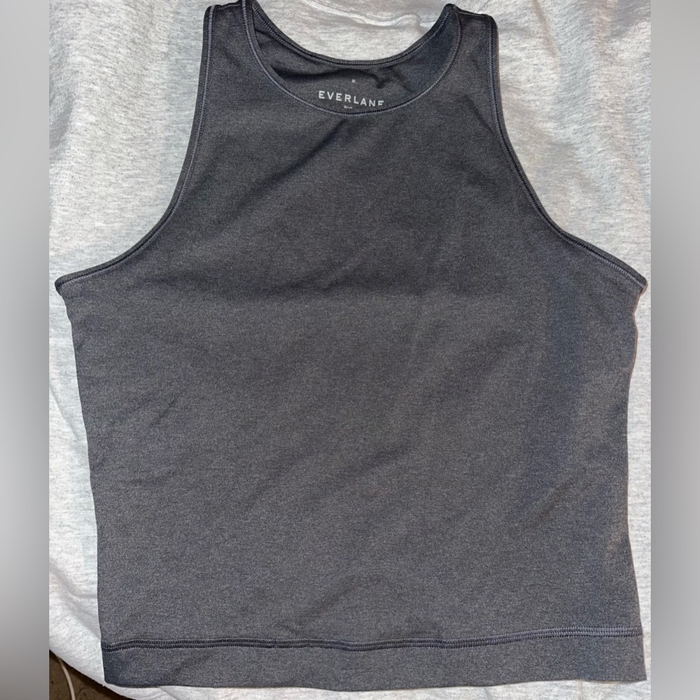 Everlane Grey Perform Tank Sz. M NWOT